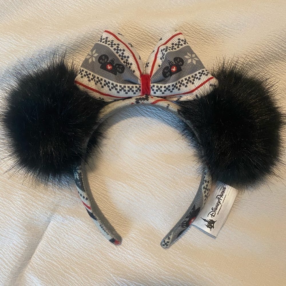 Faux Fur Sweater Christmas Disney Ears